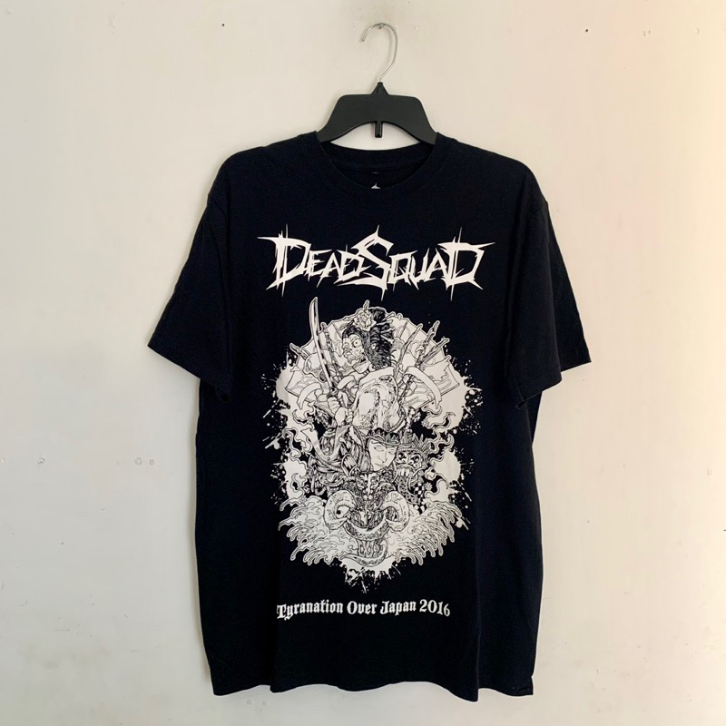 Kaos Tshirt DEADSQUAD - Tyranation Over Japan Tour 2016 (Official)