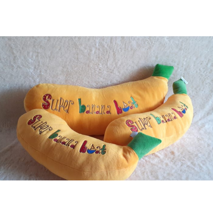 Dreamtoys96 Boneka Guling Buah Pisang Super Banana Jumbo