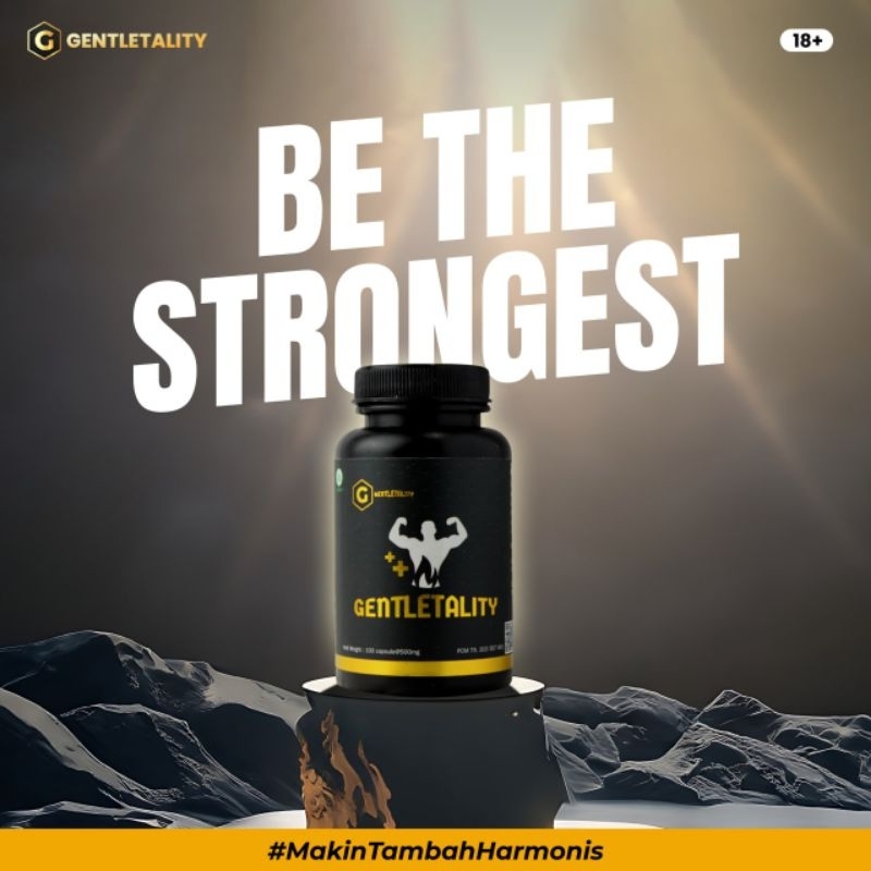 GENTLETALITY - Obat Kuat Herbal Stamina Pria Terbaik