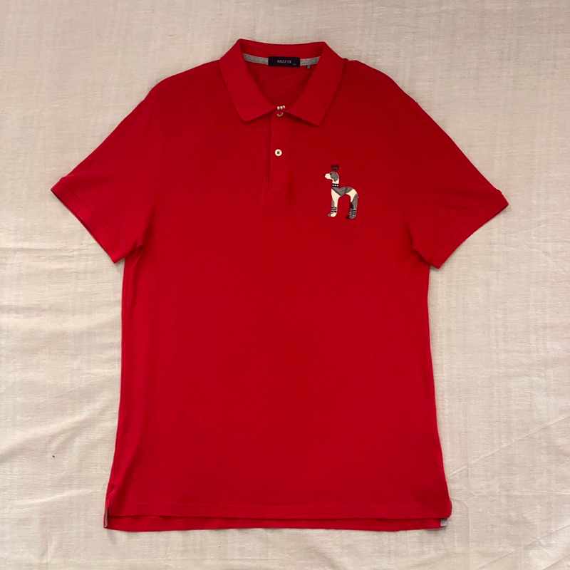 Polo Shirt HAZZYS Merah Big Logo Second