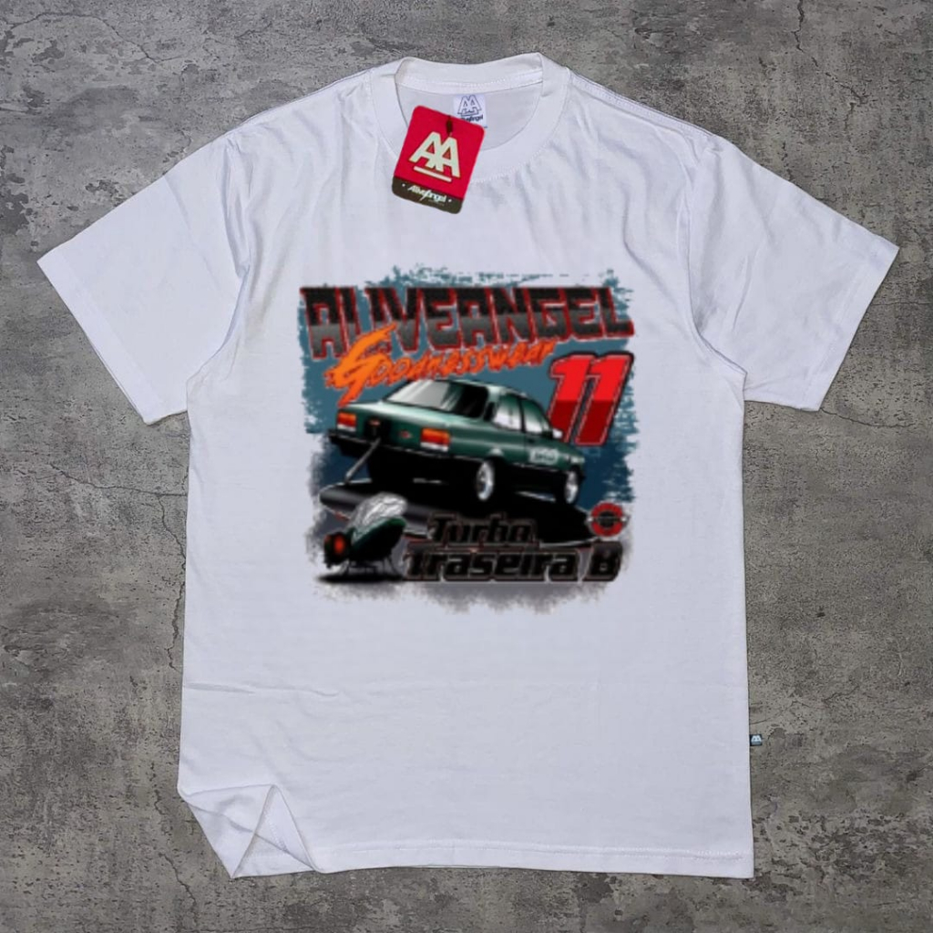 KAOS OBLONG PRIA T-SHIRT KLASIK BAJU KAOS DISTRO ORIGINAL PREMIUM MOTIF VINTAGE NASCAR TURBO KATUN P