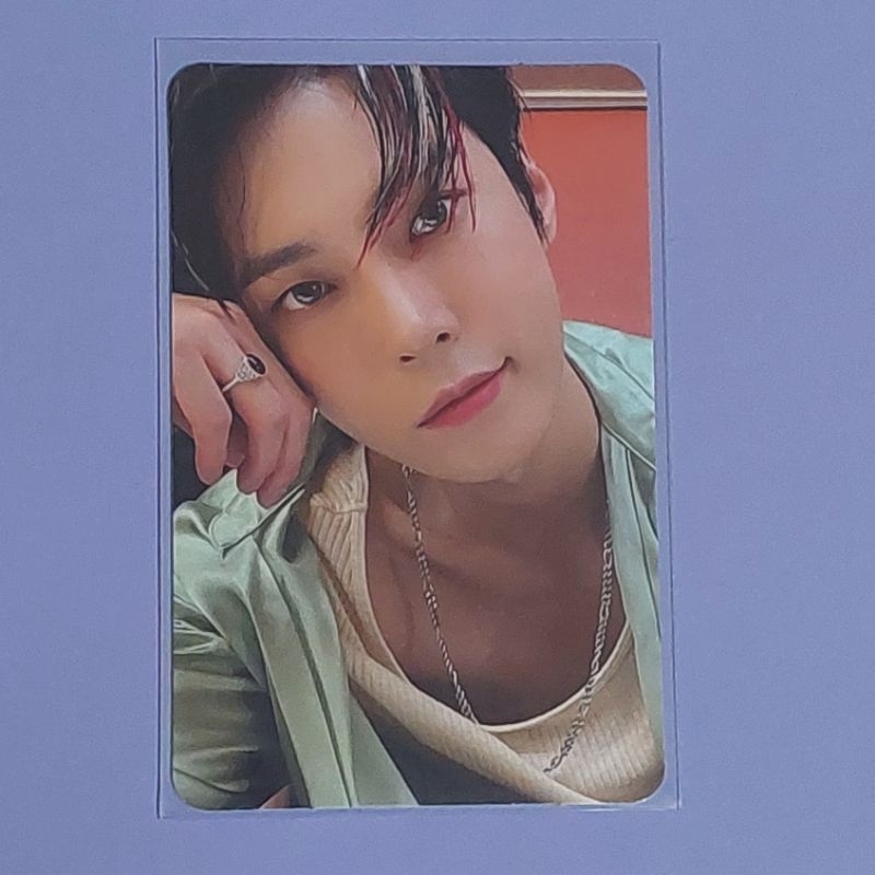 photocard pc doyoung nct 127 sticker seoul city ver