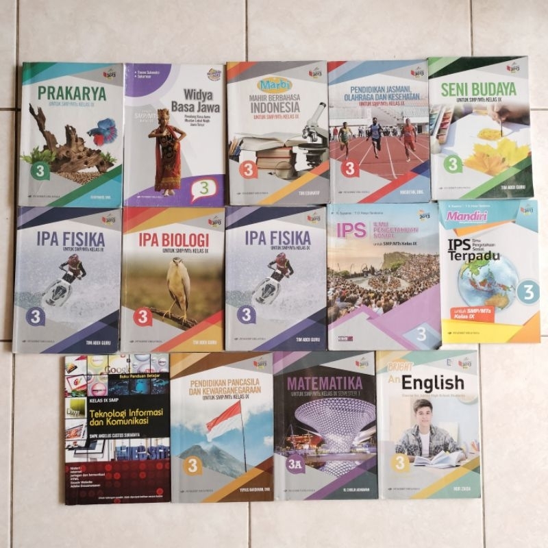 

Buku Paket Kelas 9 / Buku Paket SMP Kelas IX