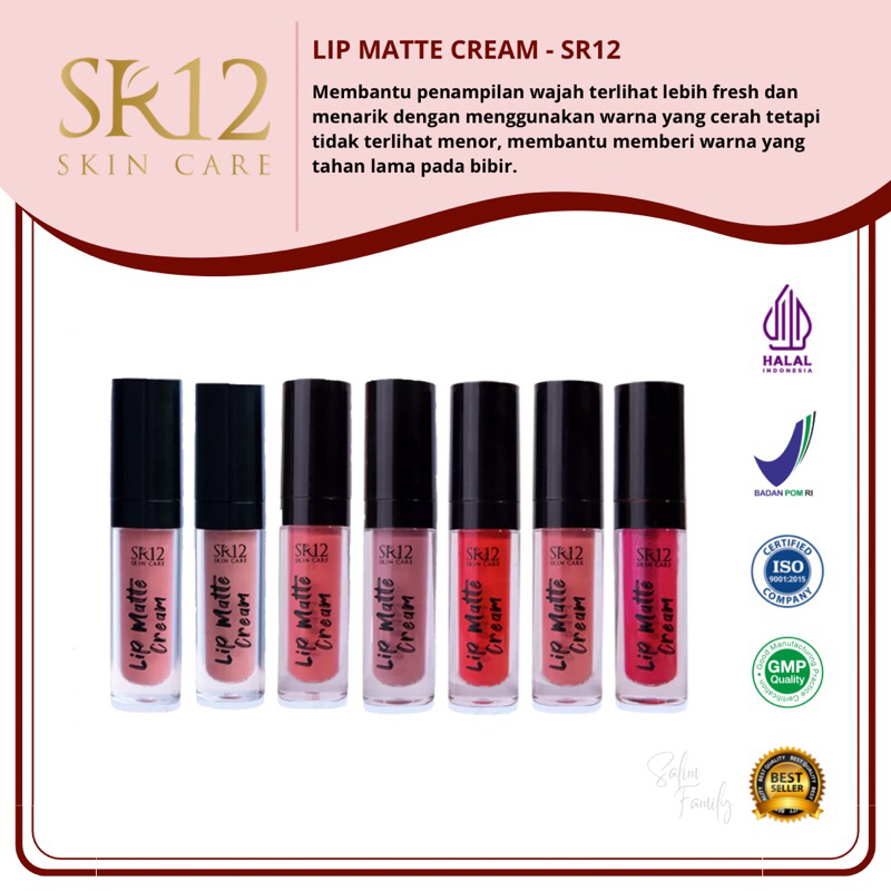 SR12 | LIP MATTE CREAM SR12 | LIP MATTE MINI SR12