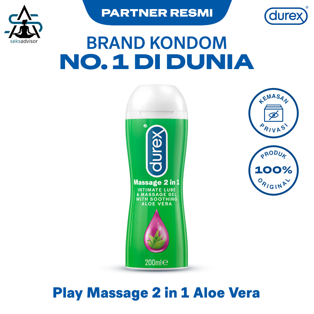 DUREX PLAY MASSAGE 2in1 LUBRICANT | Pelumas 200 ml