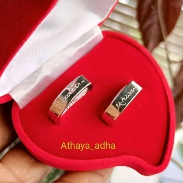 cincin couple,cincin titanium,cincin tunangan