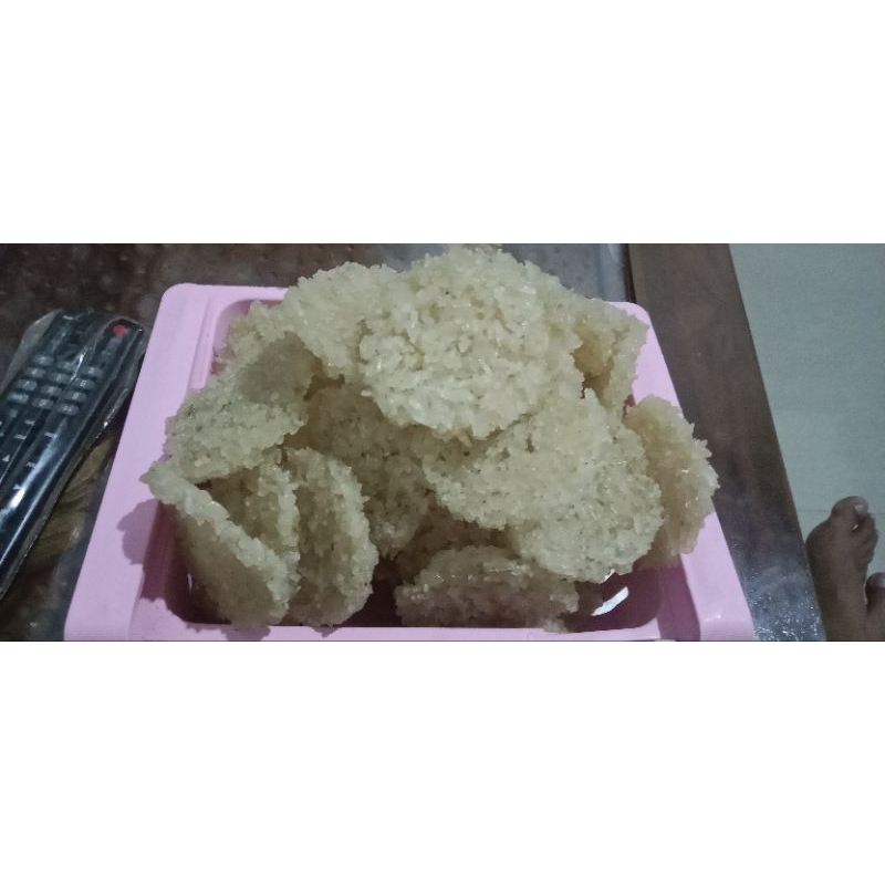 

rengginang mentah ketan asli