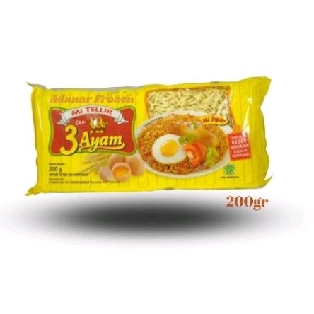 

Mie Telur 3 Ayam / mi telur 200gr