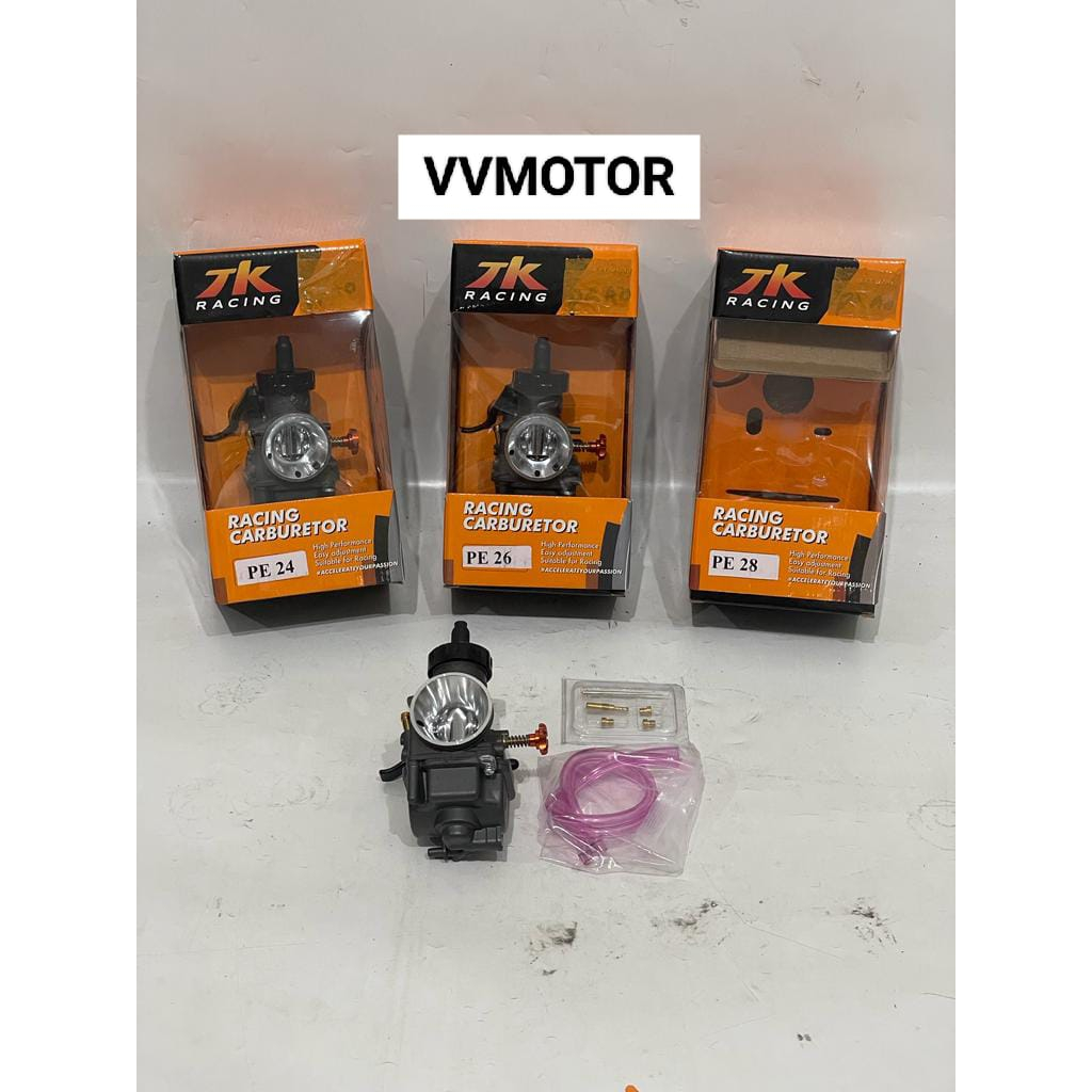 KARBURATOR KARBU PE 24 26 28 30 31 TK RACING FREE SELANG DAN PILOT JET