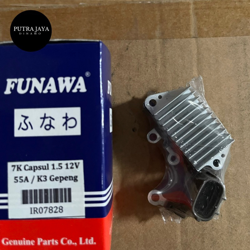 IC REGULATOR KIJANG 7K 1.5 12V K3 GEPENG FUNAWA