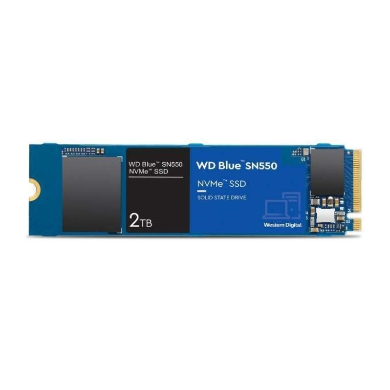 SSD WD BLUE 2TB M.2 SN550 NVMe - WD Blue NVMe M.2 SN550 2TB