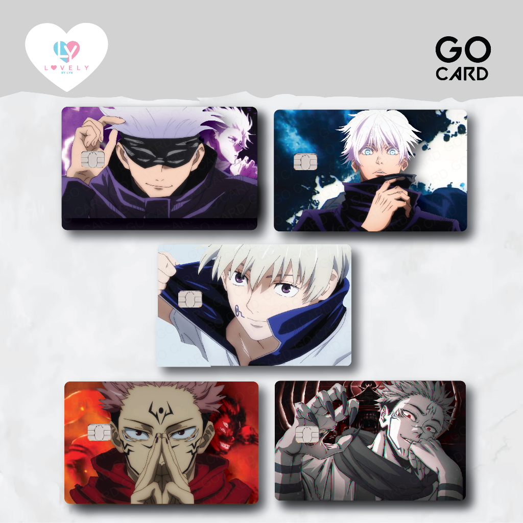 

Sticker Kartu ATM Jujutsu Kaisen Hologram Emoney Flazz Sticker