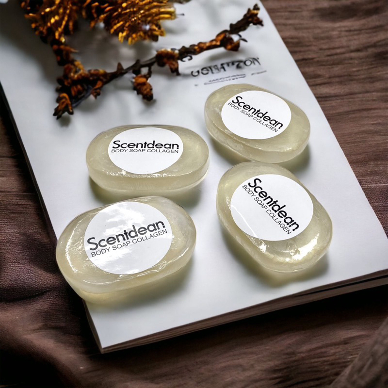 Scentdean Body Soap Collagen Whitening Original Pemutih Badan Pemutih Wajah