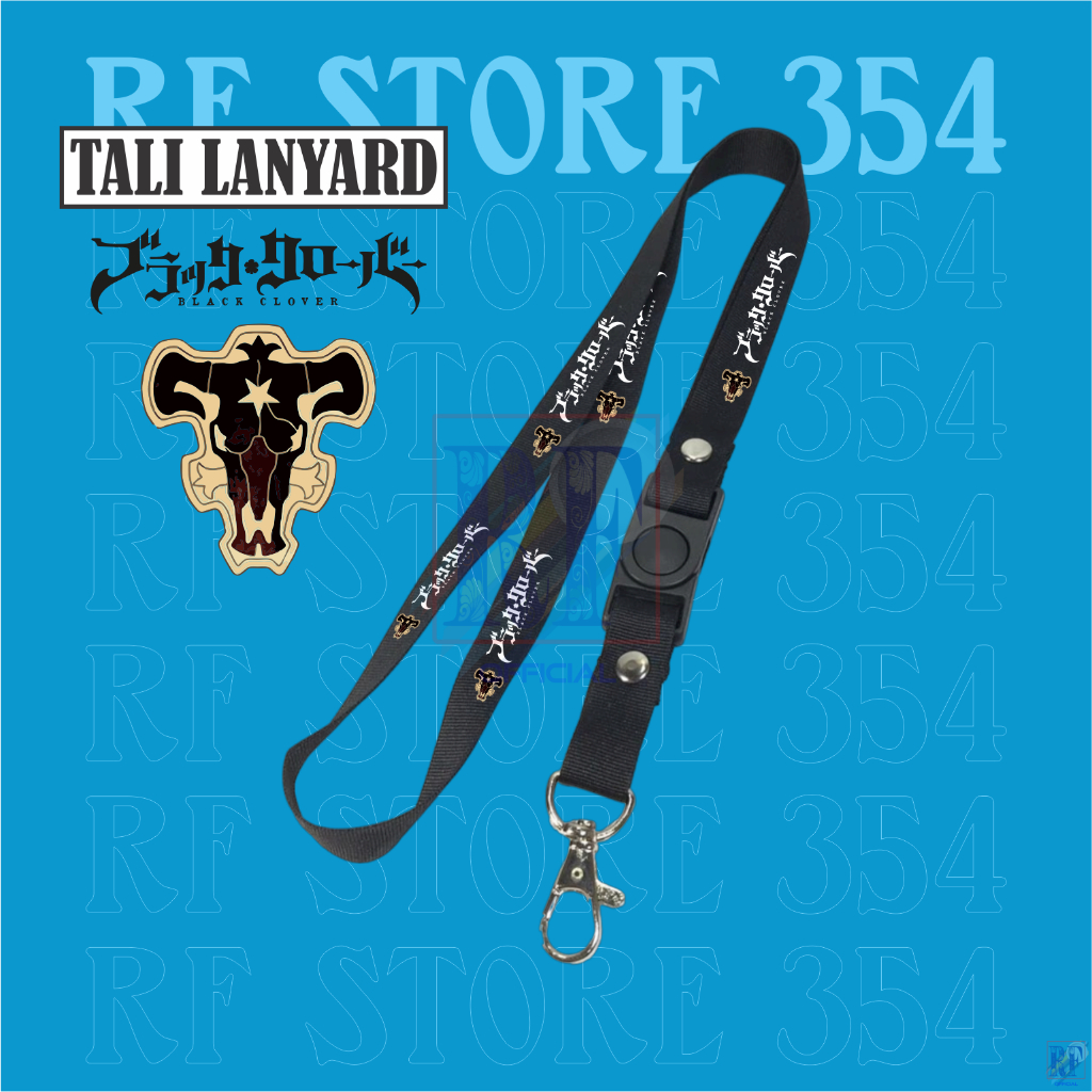 

Gantungan kunci ANIME BLACK CLOVER Sword of the Wizard King LOGO tali lanyard band gantungan leher id card name tag / GANTUNGAN HP MURAH BEST SELLER