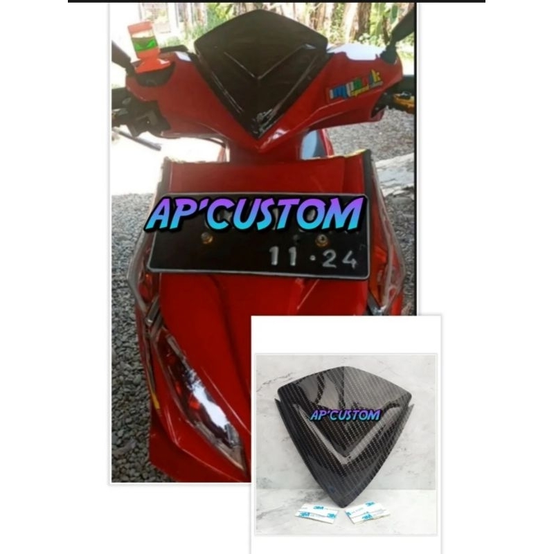 VISOR HONDA VARIO 110 TECNO VISOR VARIASI VARIO 110 TECNO FREE DOUBELTIP 3M