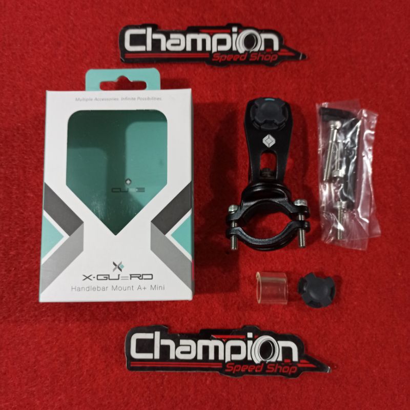 Phone Holder Gantungan HP GPS Motor X Guard XGuard Stang Handlebar Mount A+ Mini Universal