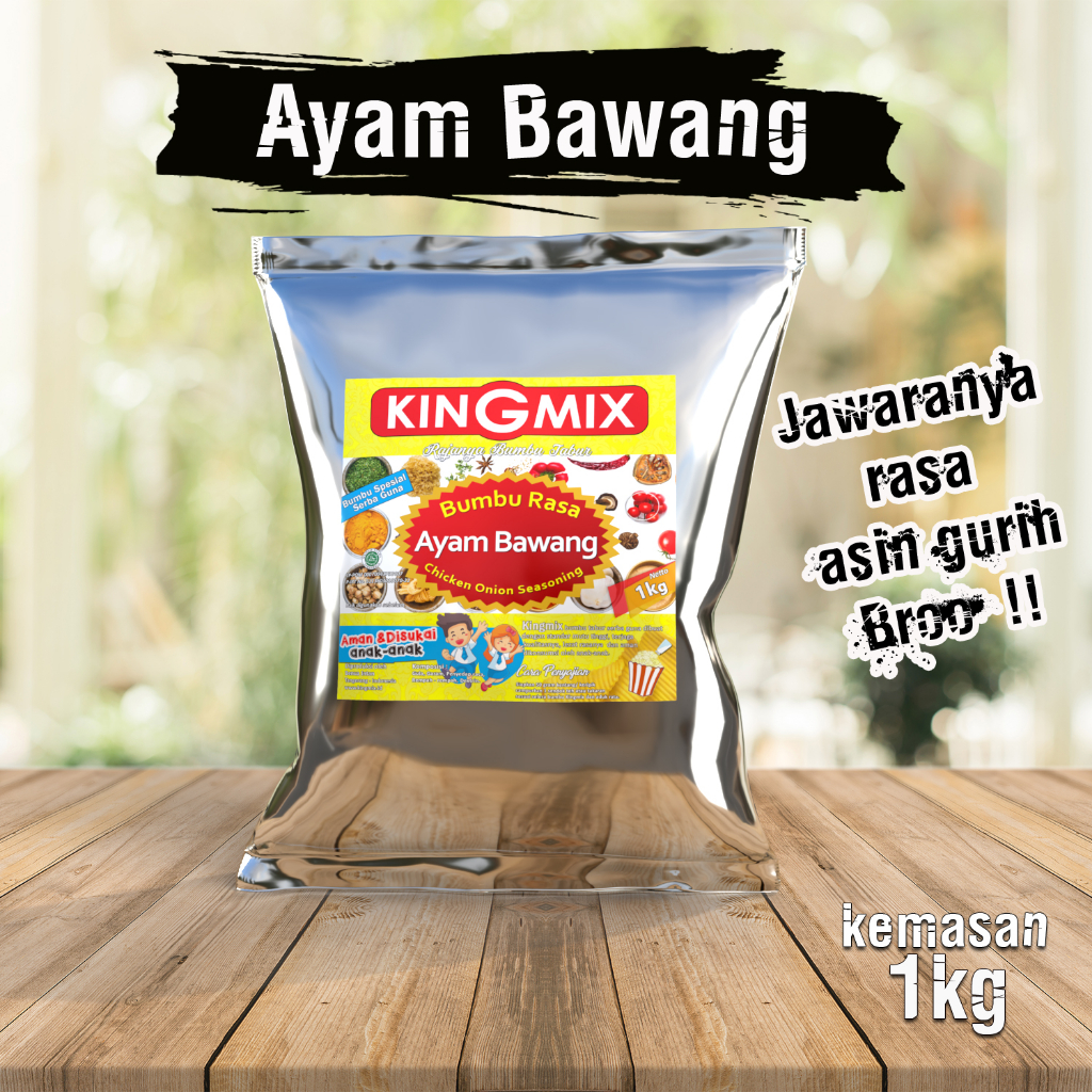 

Bumbu Tabur Rasa Ayam Bawang 1 KG PREMIUM