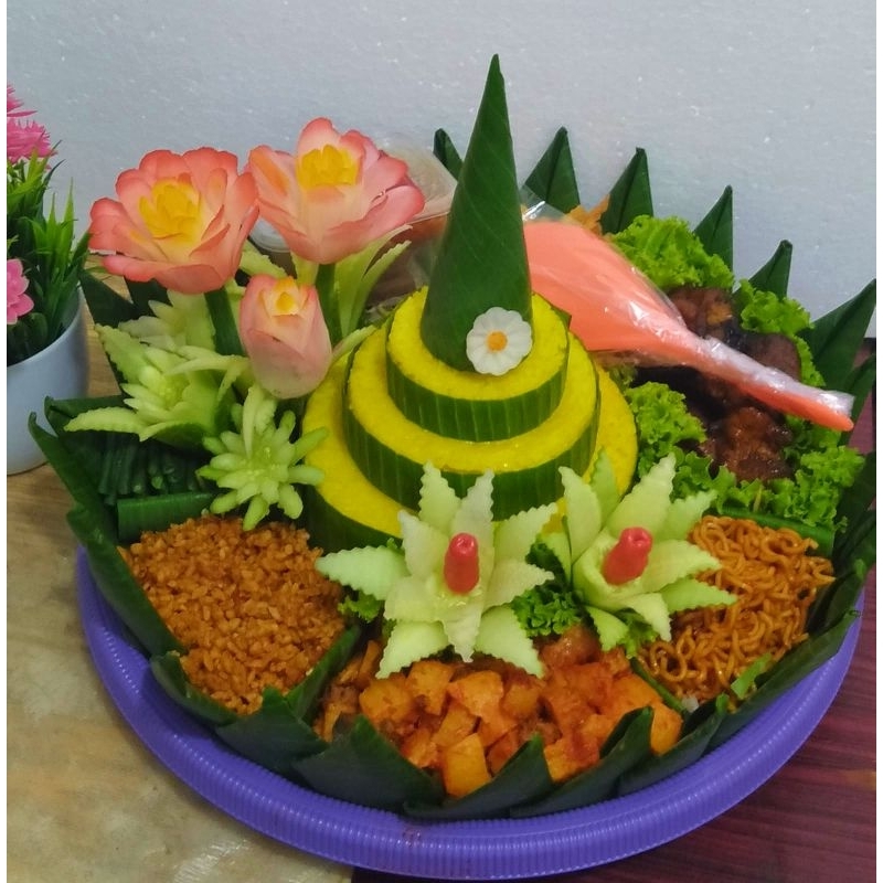 

Tumpeng kuning porsi 5