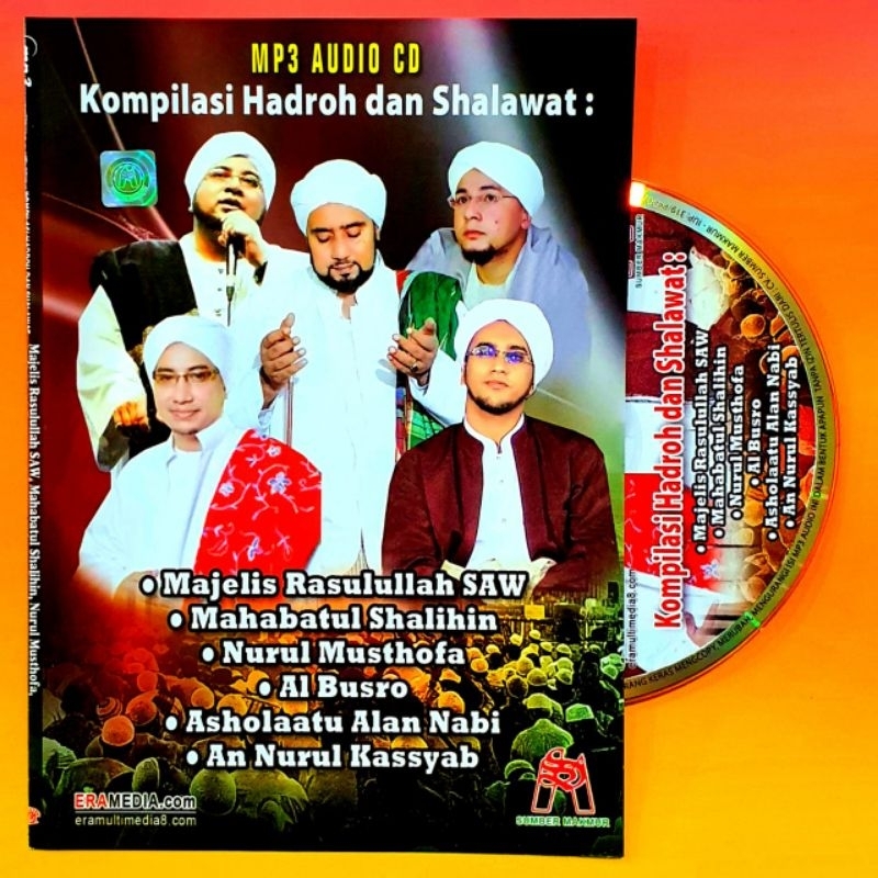 KASET CD MP3 KOMPILASI HADROH DAN SHOLAWAT-LAGU HADROH-KUMPULAN LAGU HADROH-KASET DVD HADROH-KASET H
