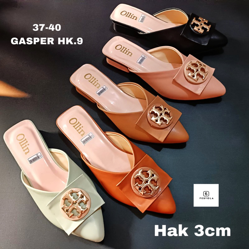 SANDAL SLOP HAK TAHU // SANDAL HIGH HEELS TERBARU GASPER