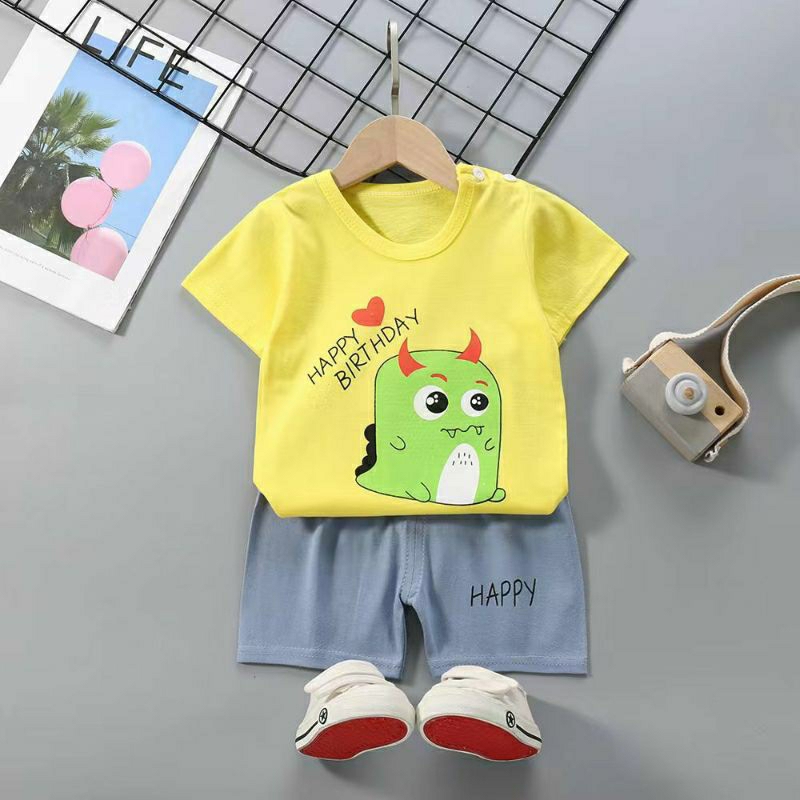 grosir 5 pcs baju tidur anak import