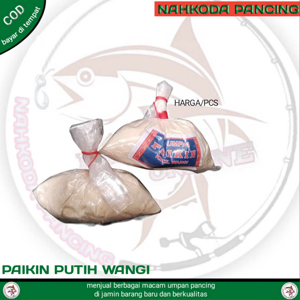 Paikin wangi umpan putih umpan ikan mas dll Umpan pancing