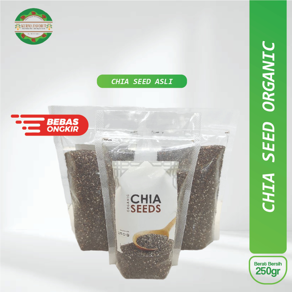 

Chia Seed 250gr / Black Chia Seed Organik