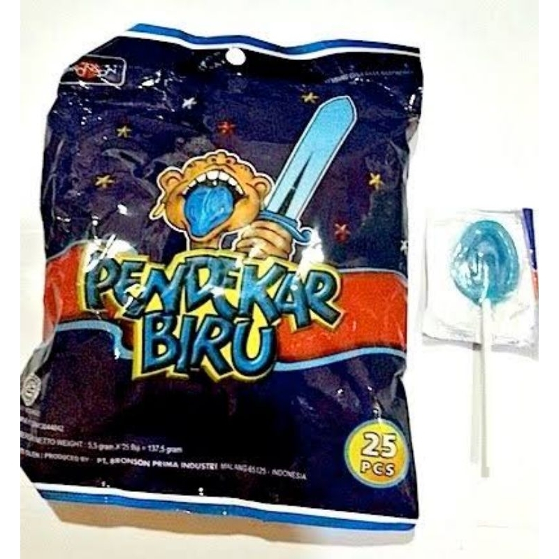 

Permen Pendekar Biru Candy Isi 25 Pcs