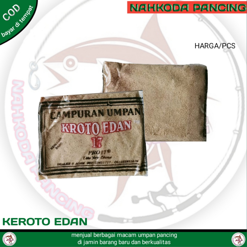 Kroto edan umpan pancing ikan mas