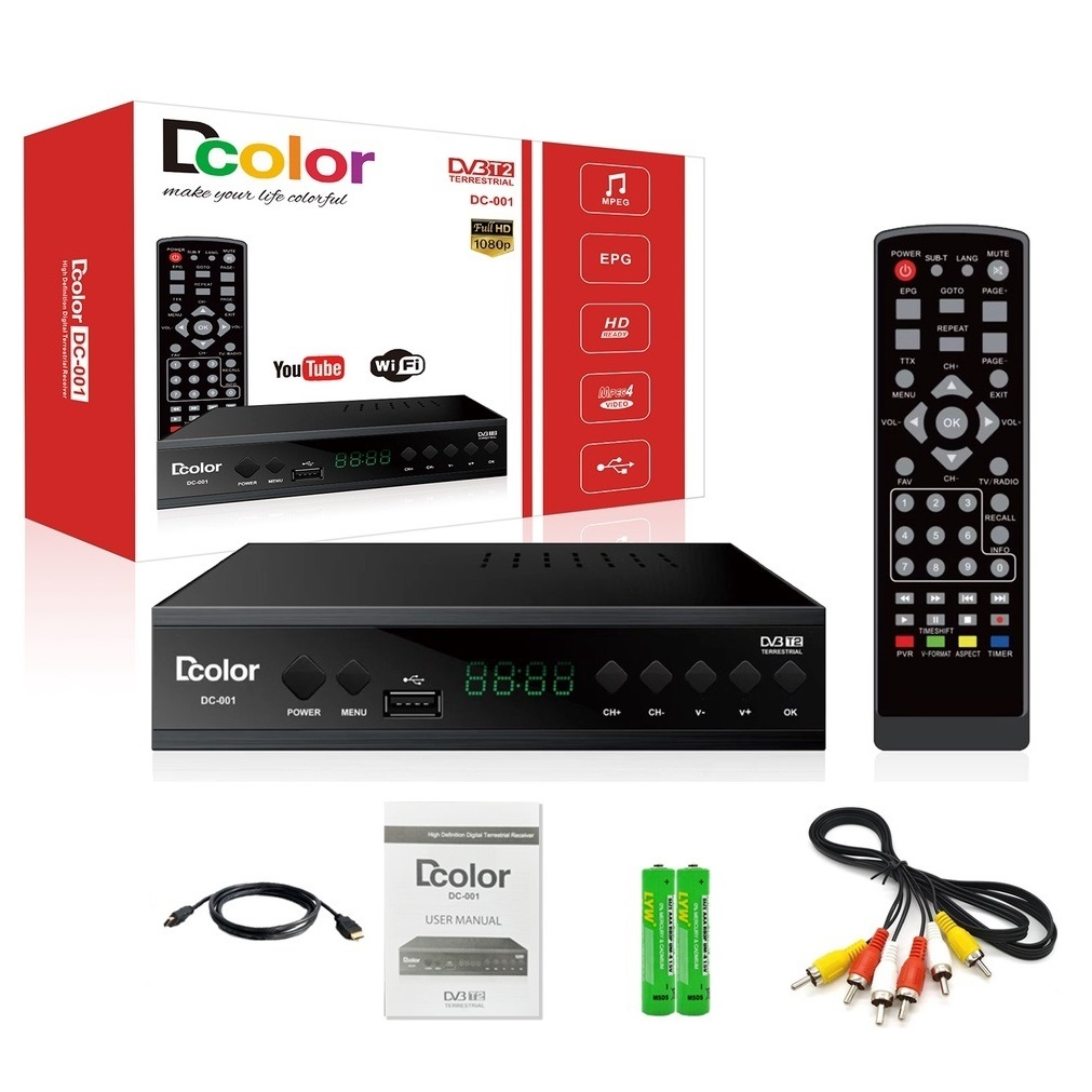 Set top box tv digital Dc -001
