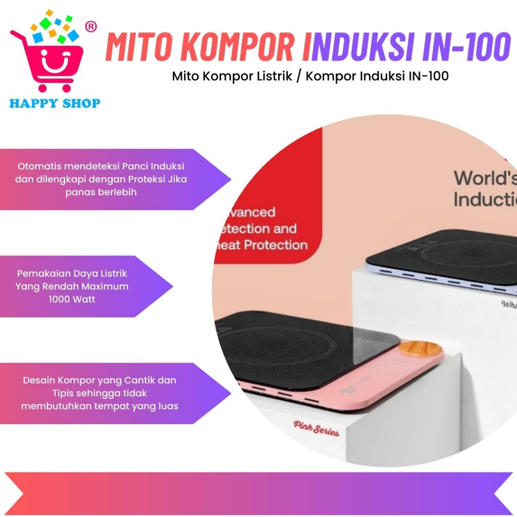 Mito Kompor Listrik / Kompor Induksi IN-100