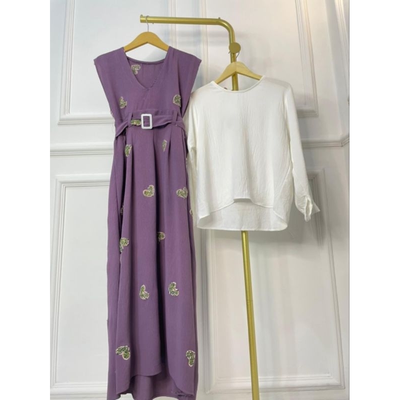 LIDYA DRESS/INNER DRESS/INNER OUTER/LONG DRESS