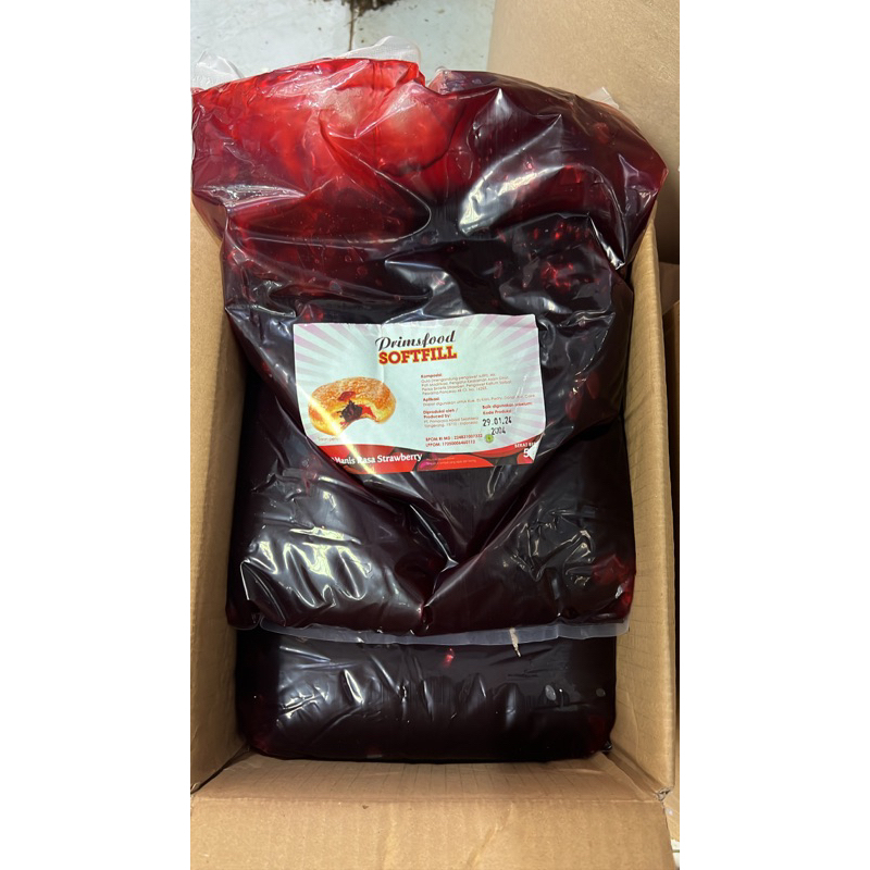 

Selai Strawberry Softkill Primsfood 5kg