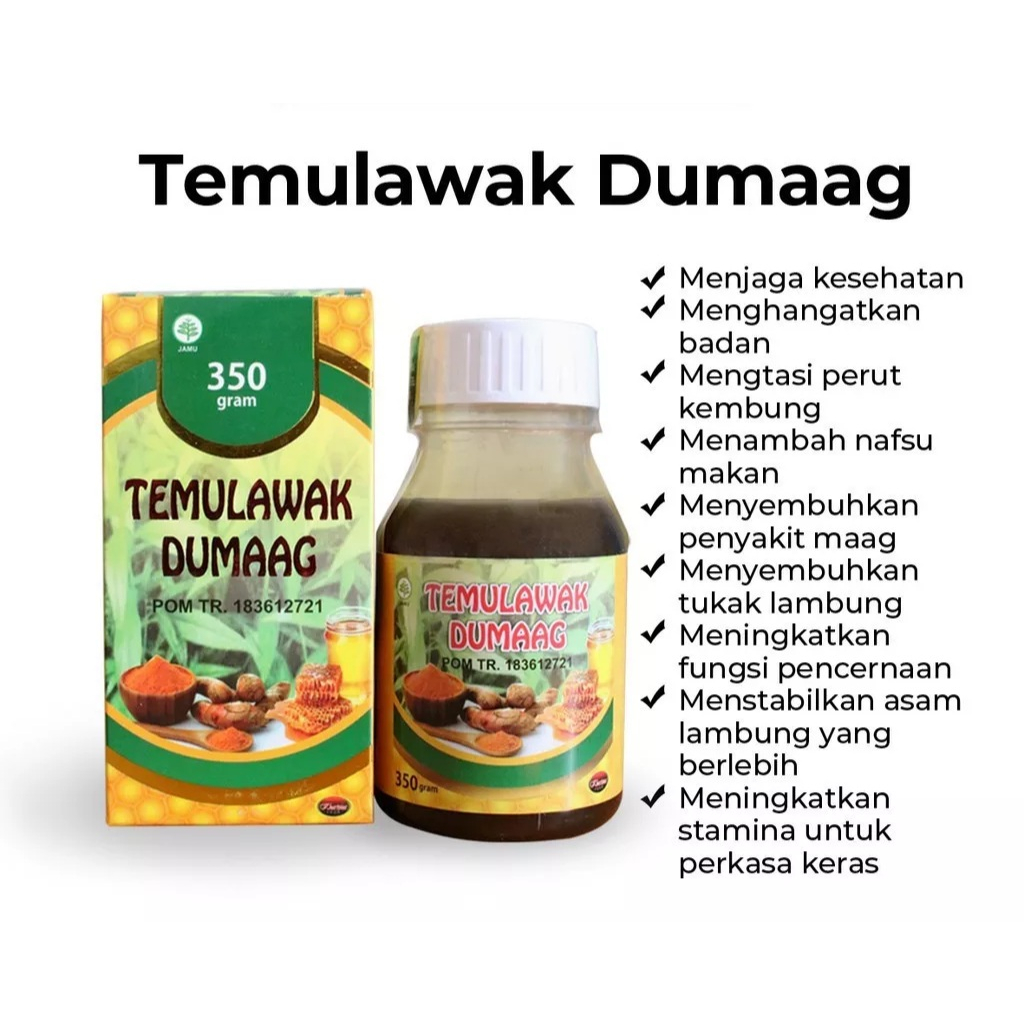

Madu MaagTemulawak DumagMadu Maag Temulawak 350gr
