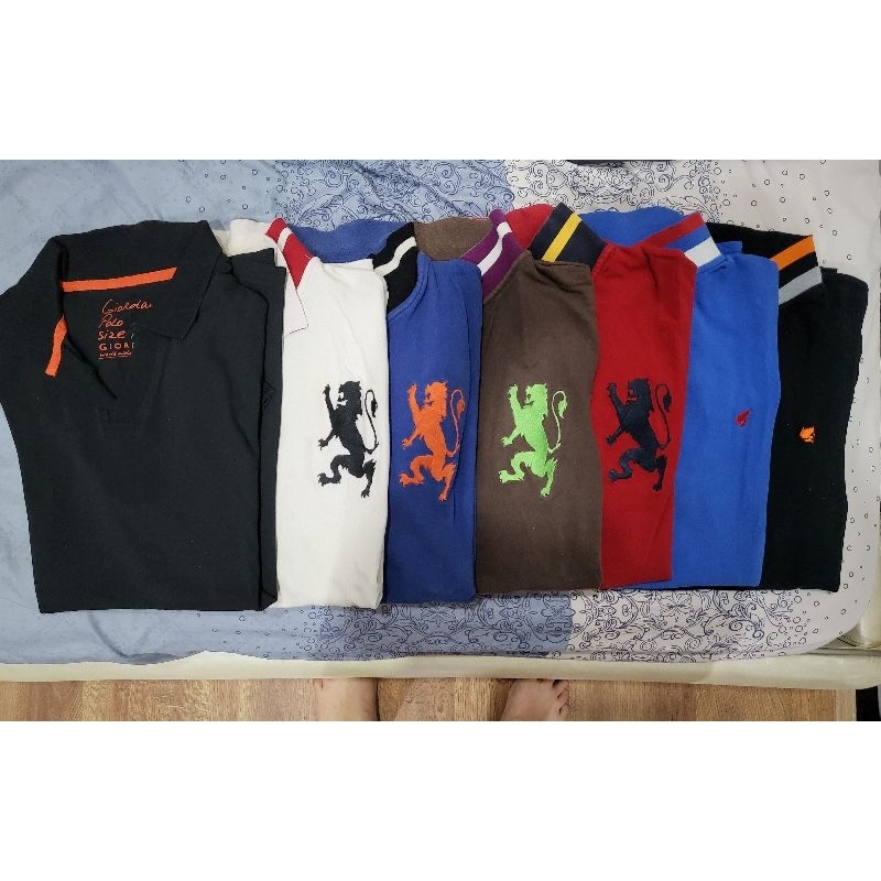Kaos Giordano Original Second Preloved Cowok Ukuran M