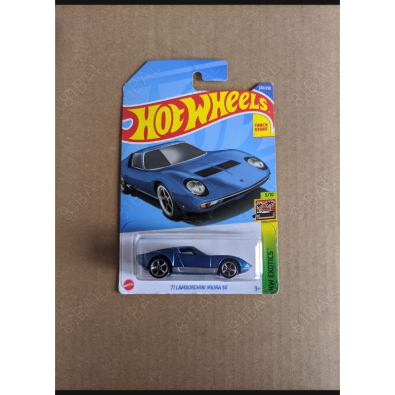 Hot Wheel '71 Lamborghini Miura SV