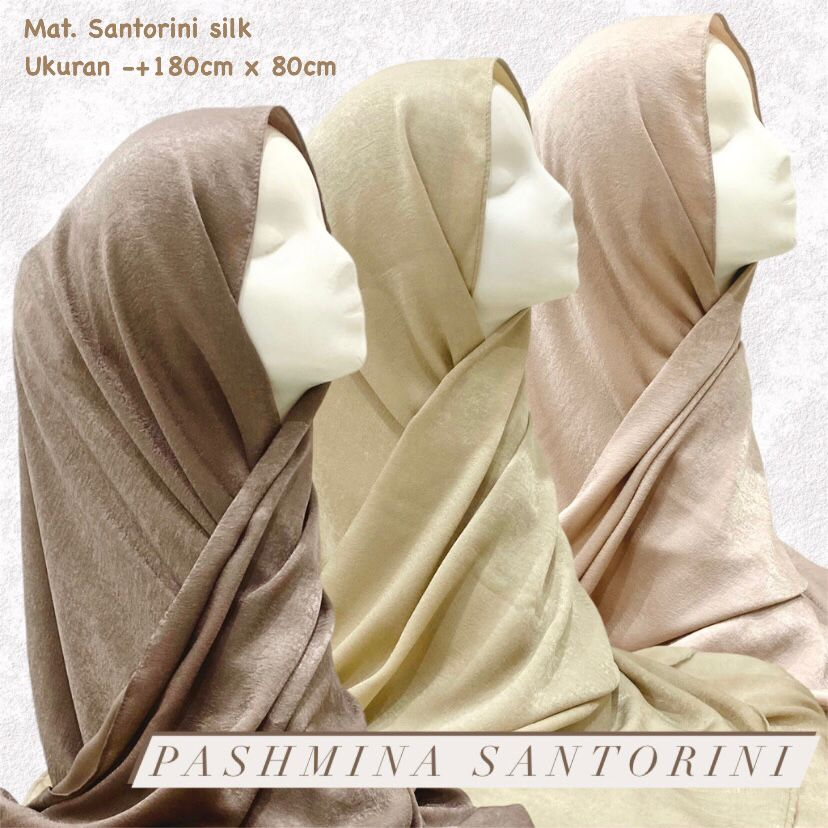 Bian scarf - Pashmina Santorini Silk