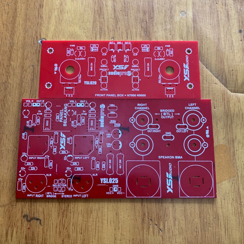 PCB panel depan + blkg box N7000/N9000