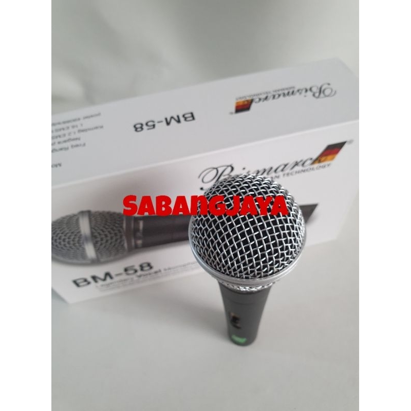 Mic Kabel Bismarck BM58 Microphone Vocal Bismarck BM58