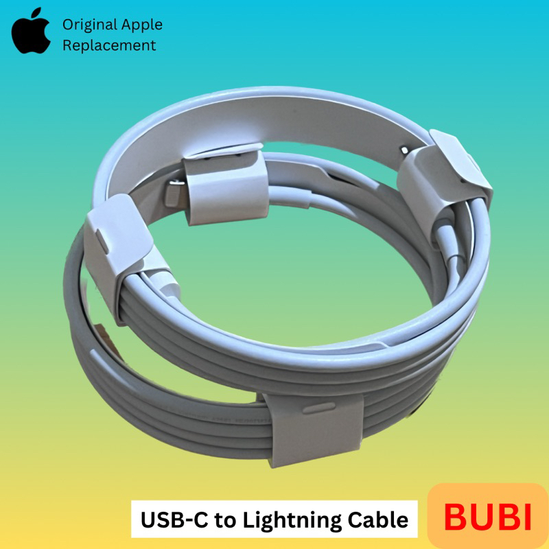 cable lightning usb type c | kabel lightning apple airpods iphone ipad original cabutan