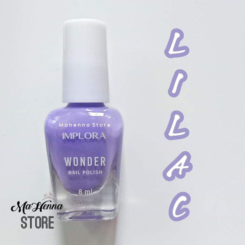 kutek soft purple lilac cat kuku ungu muda