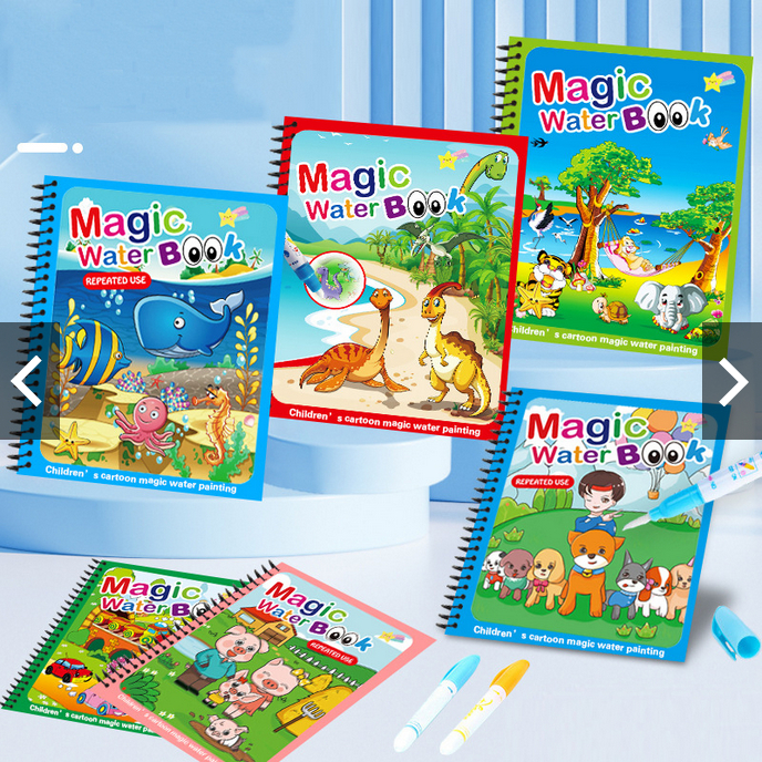 

BUKU MAGIC WATER TAHAN AIR DAN BISA DIGUNAKAN BERULANG ANAK MAINAN