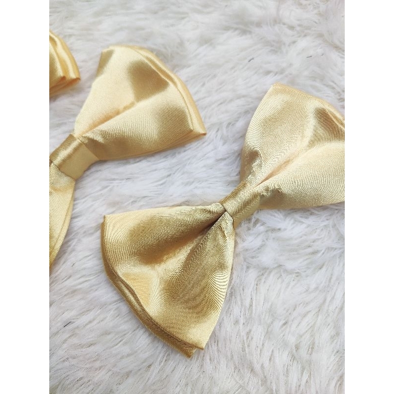 Dasi kupu Gold Muda - kuning emas - kota Malang