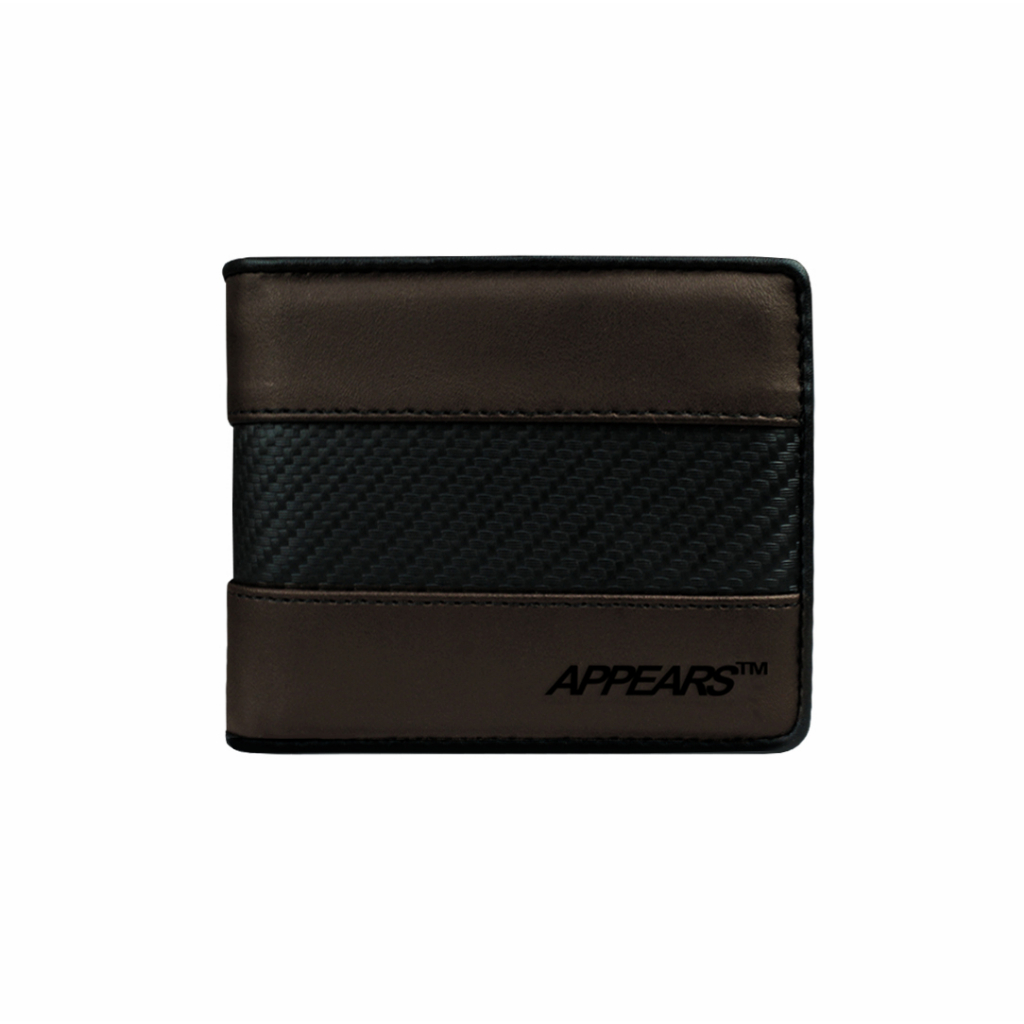 Appearstm -  (Brownzium Carbon) | Wallet | Dompet | Dompet Lipat | Dompet Pria Wanita