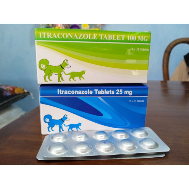 Itraconazole Obat Jamur untuk Anjing dan Kucing Ampuh Harga Per Tablet