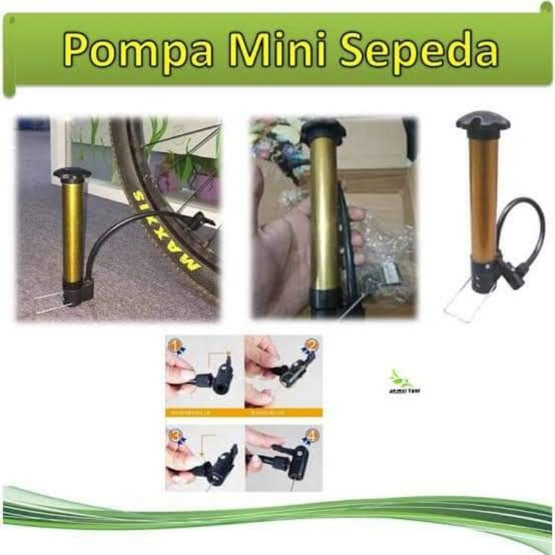 Pompa Angin Serbaguna / Pompa Angin Portable / Pompa Sepeda