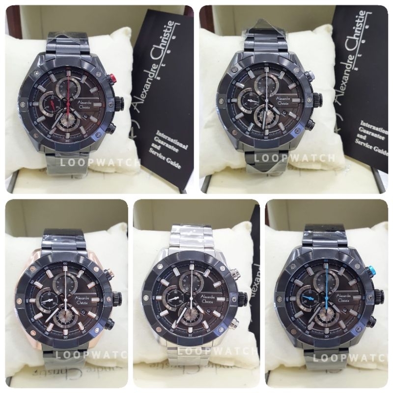 Jam Tangan Pria Alexandre Christie 6604 AC6604