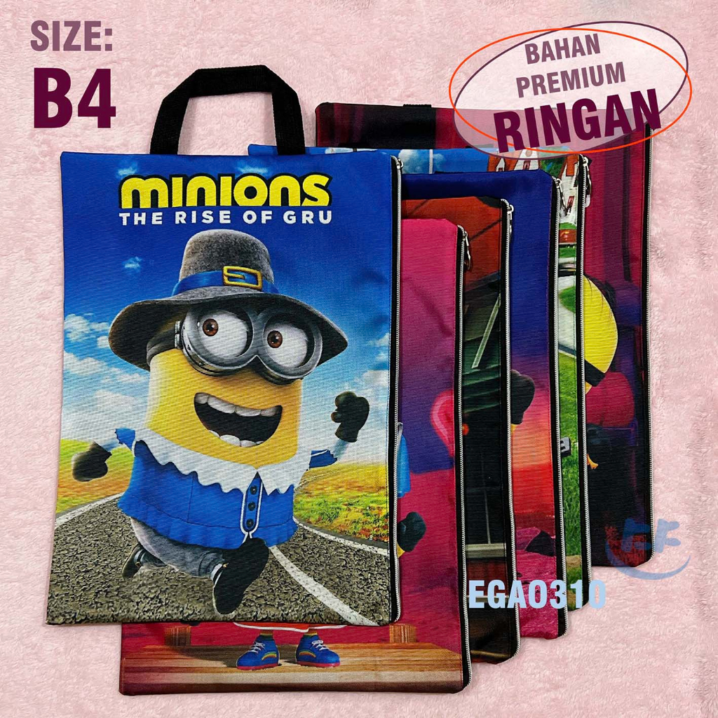 Map Folder Dokumen B4 Kain- Minion