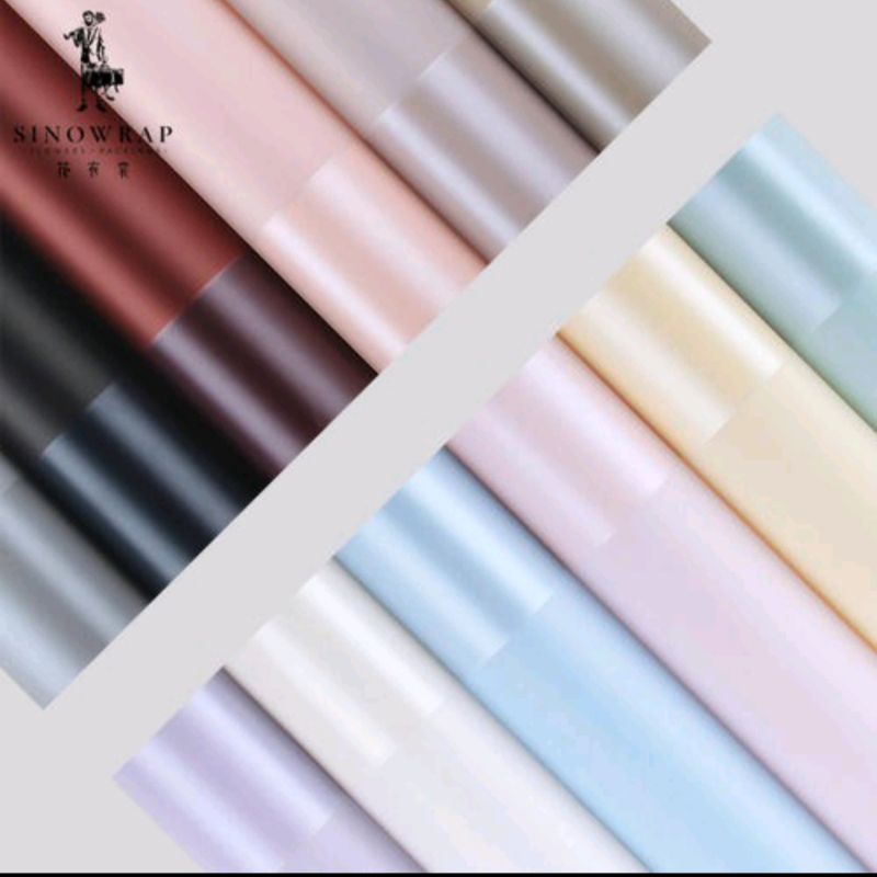 

CELLOPHANE GARIS TEBAL / FLOWER WRAPPING / KERRAS WRAPPING / KERTAS BUNGA