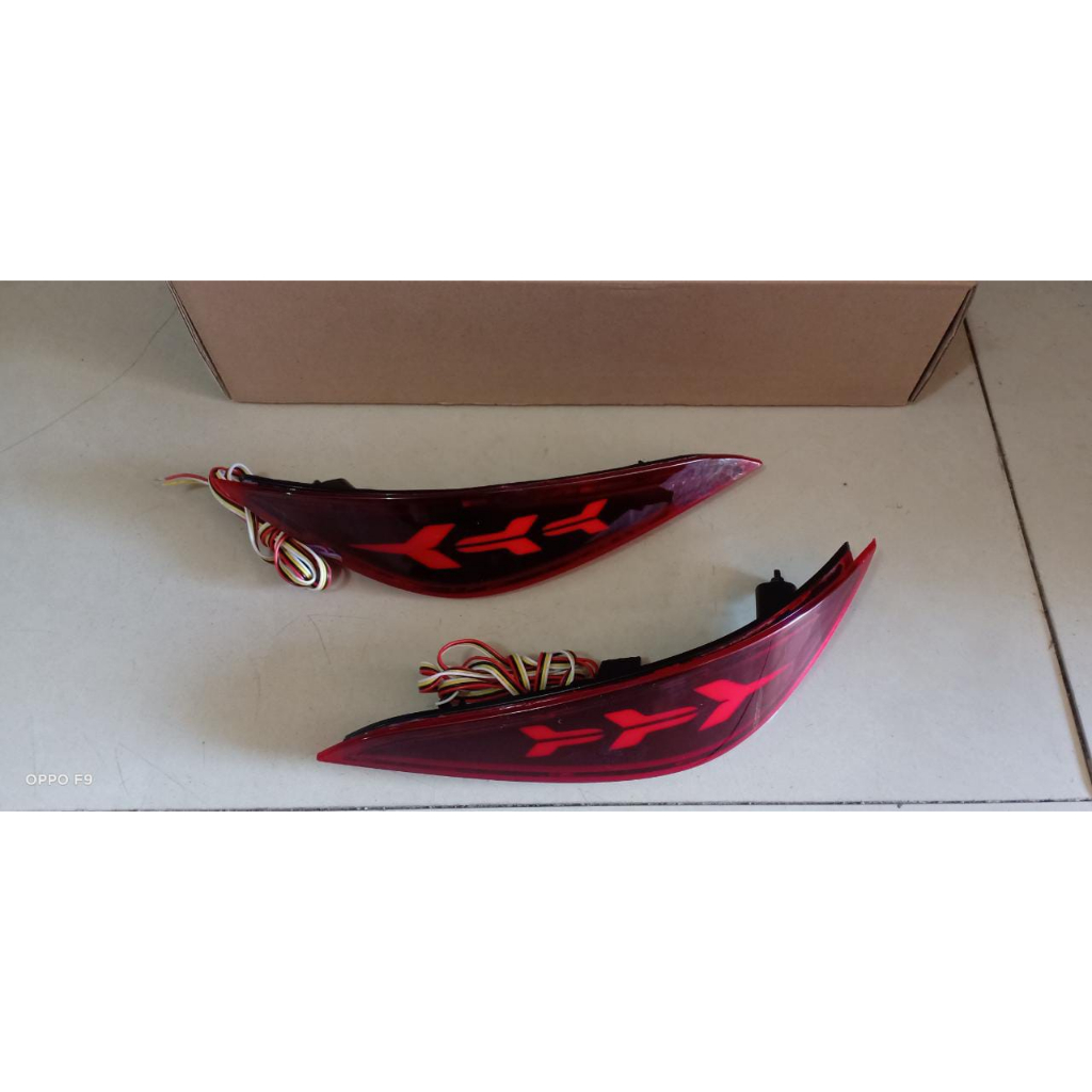 Jual LAMPU STOP REFLEKTOR BUMPER ALL NEW RUSH - REFLEKTOR BUMPER BELAKANG ALL NEW RUSH - Lampu LED M